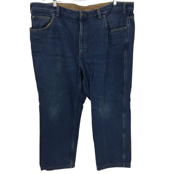 Duluth Trading Company Ballroom Flannel Lined Relaxed Fit Jeans Size 46 x 30 - Picture 1 of 11